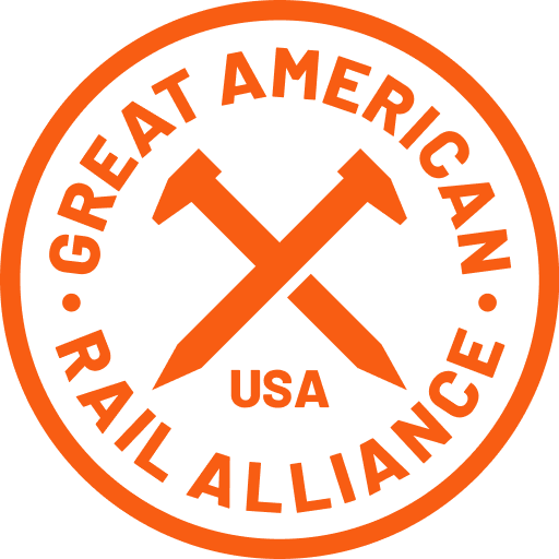 great american rail alliance badge